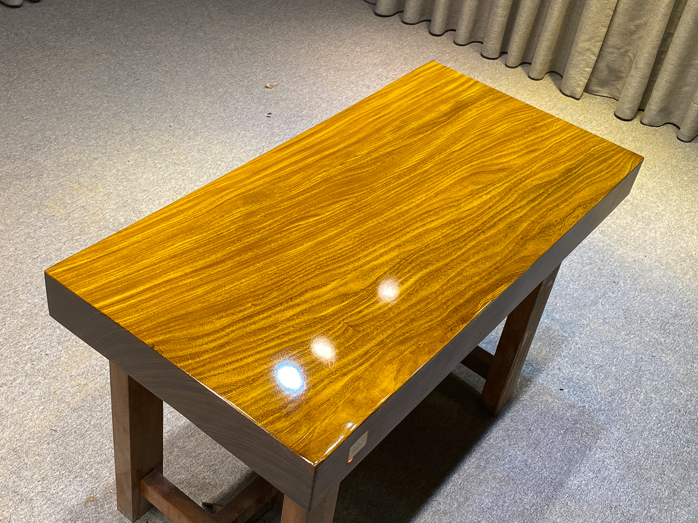 93568628号 非洲柚木实木大板 全方 120*60*1-小木