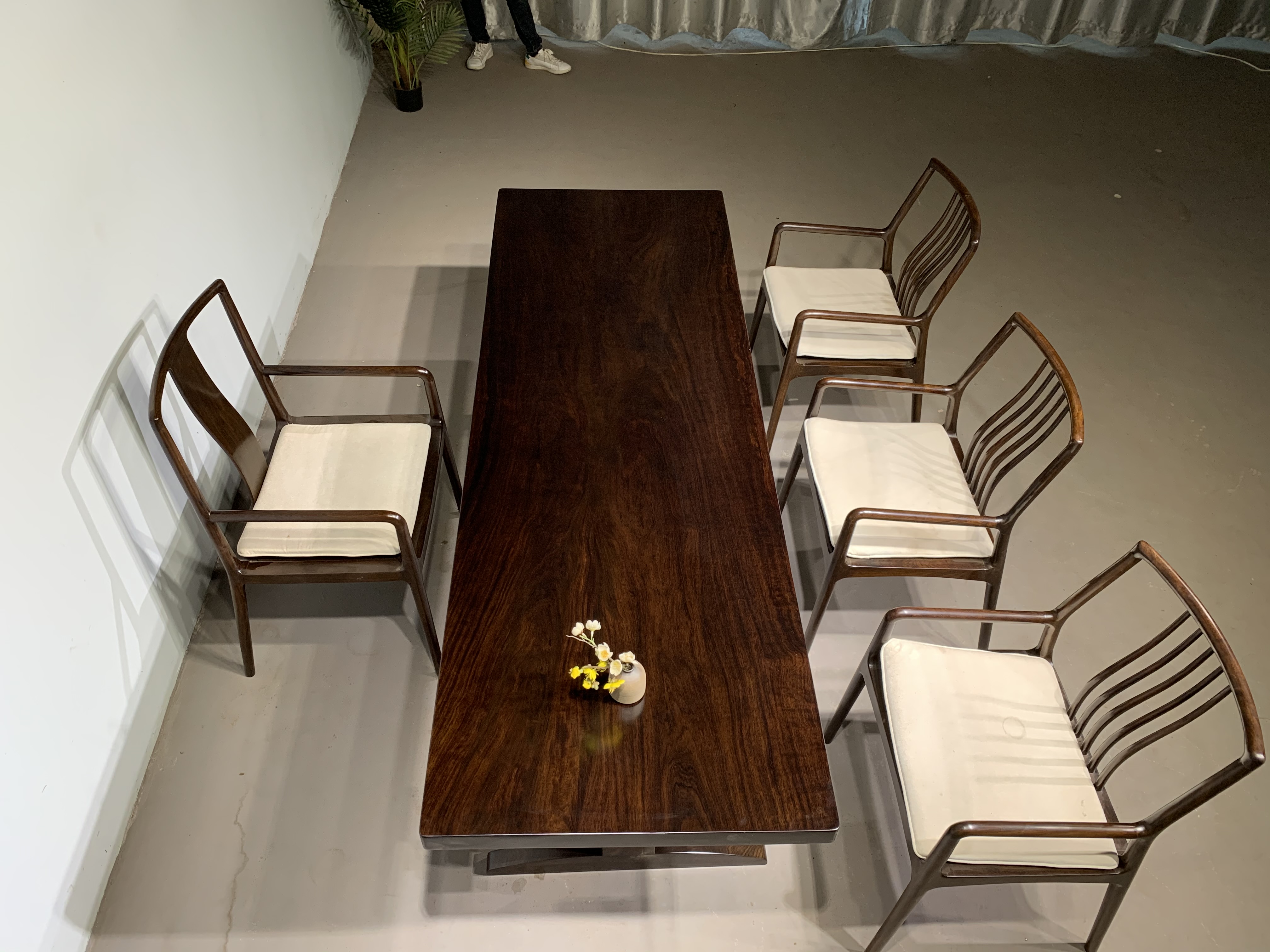 52953350号 黑檀(风车木)实木大板 全方 223*6-小木