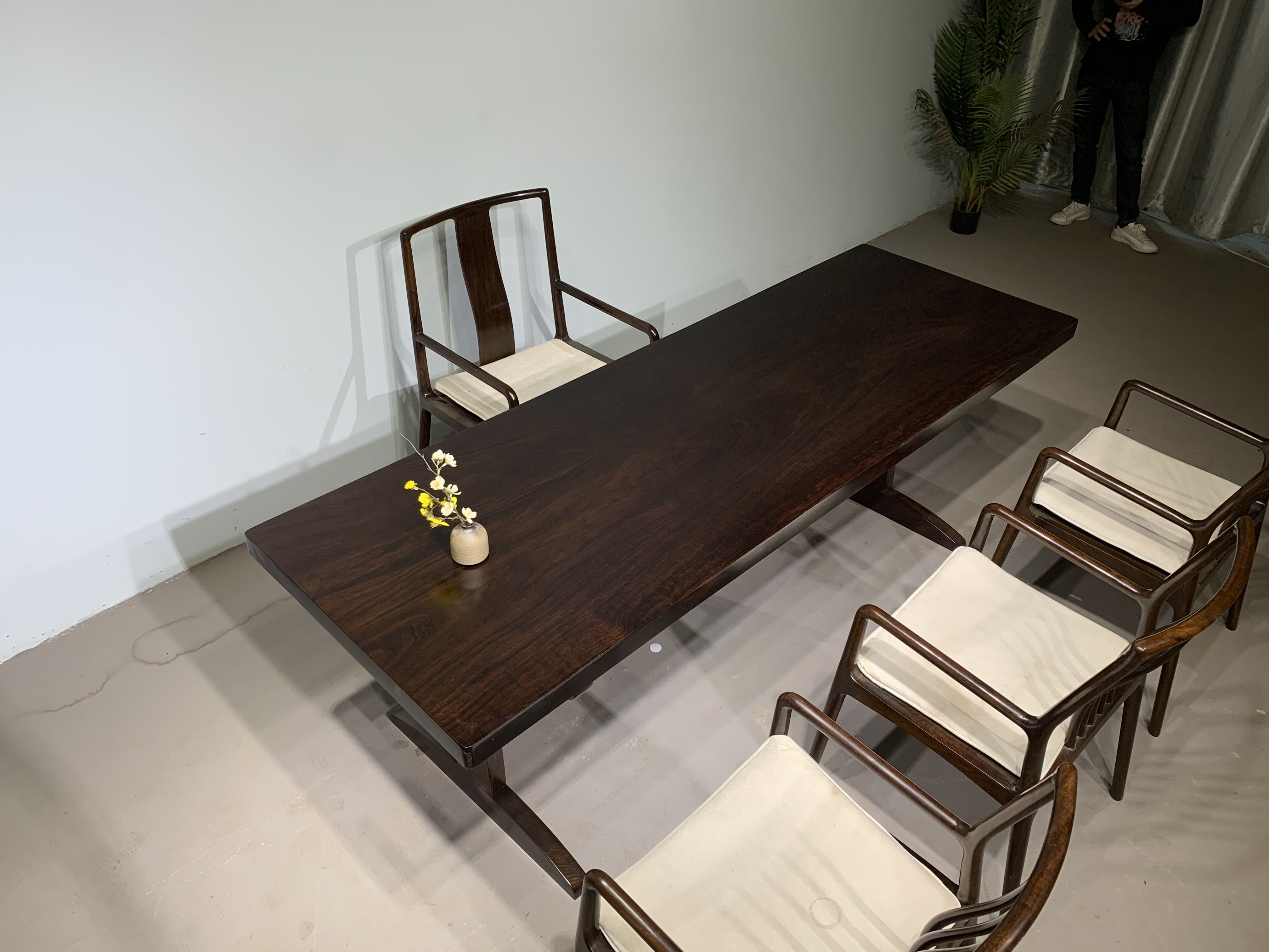 52953350号 黑檀(风车木)实木大板 全方 223*6-小木